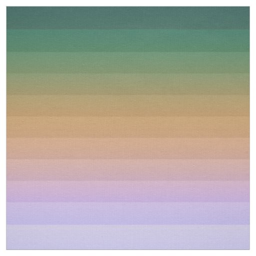 Gradient ombre stripe lined soft blurred green bei fabric