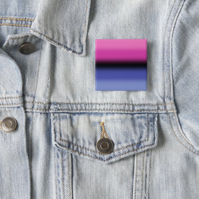 Gradient Omnisexual Pride Flag – Omnisexual Flag Button (In Situ)
