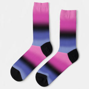 Gradient Omnisexual Pride  Socks