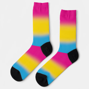 Gradient Pansexual Pride Socks