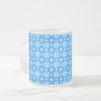 Gradient Pattern Frosted Glass Coffee Mug