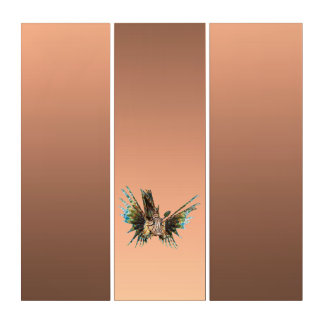 Gradient Peach - deep to light | Seasonal Moods |  Triptych