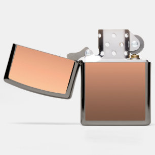 Gradient Peach - deep to light Seasonal Moods Zippo Lighter