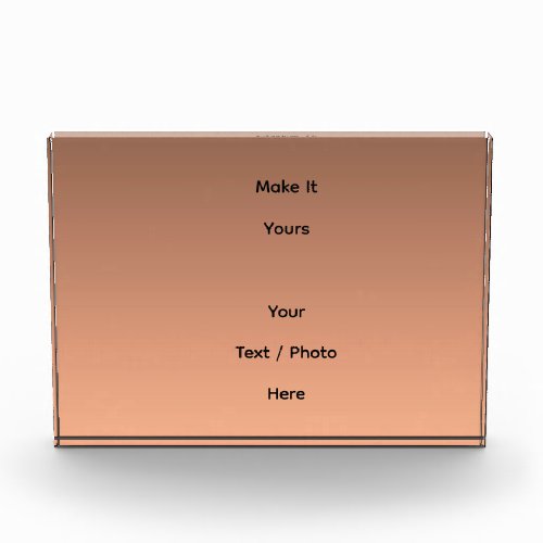 Gradient Peach - light to deep | Seasonal Moods |  Photo Block
