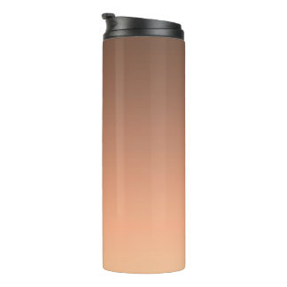 Gradient Peach - light to deep | Seasonal Moods | Thermal Tumbler
