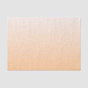 Gradient Peach Tissue Paper