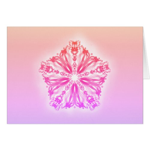*~* Gradient Pink Peach Lavender Mandala