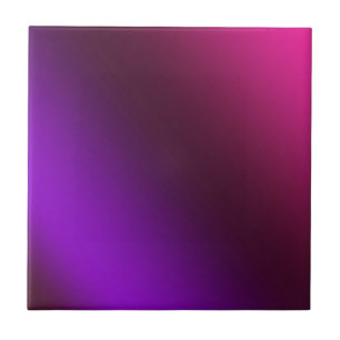 Gradient, pink-purple ceramic tile