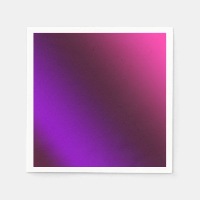 Gradient, pink-purple napkins (Front)