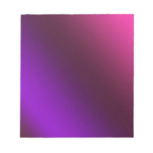 Gradient, pink-purple notepad