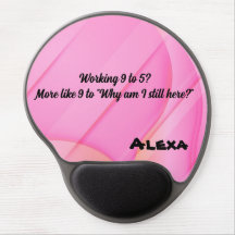 Gradient Pink Wave Funny Quotes Custom Name