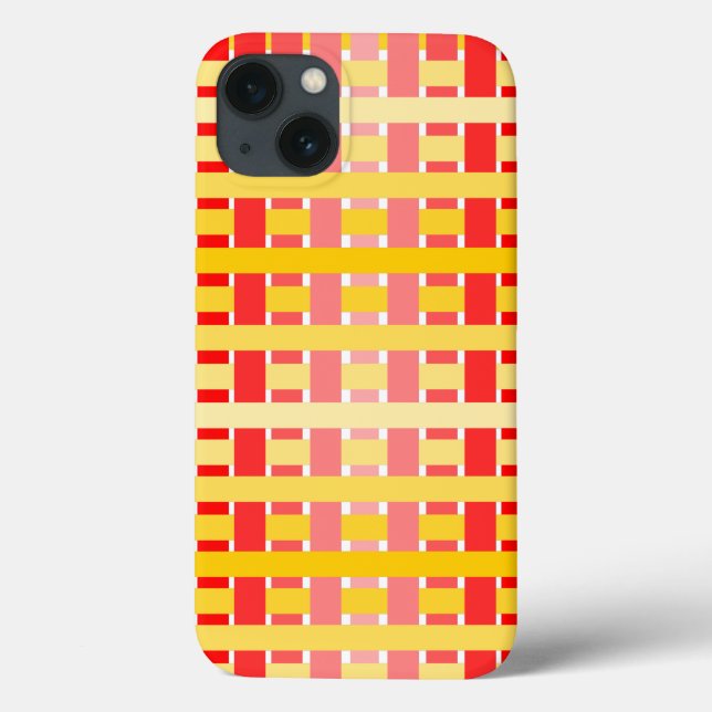 Gradient Plaid Case-Mate iPhone Case (Back)