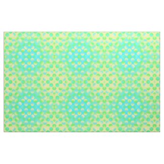 Gradient Polka Dots! (Green and Blue and Yellow)