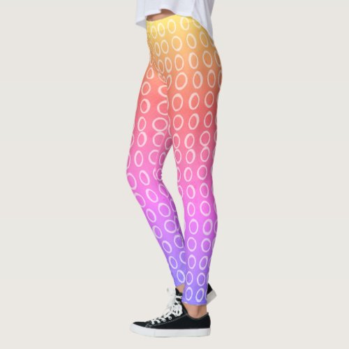 Gradient Rainbow Ohs Leggings