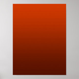 Gradient Red - deep to light | Mood Background |  Poster