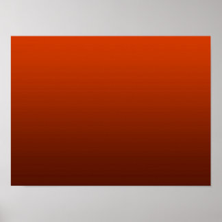 Gradient Red - deep to light | Mood Background | Poster