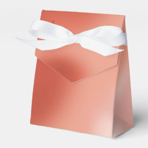 Gradient Red Fairy Tale Wedding Favor Boxes
