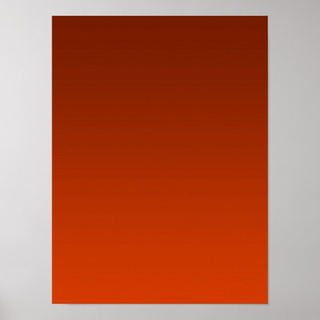 Gradient Red - light to deep | Mood Background |  Poster (Front)