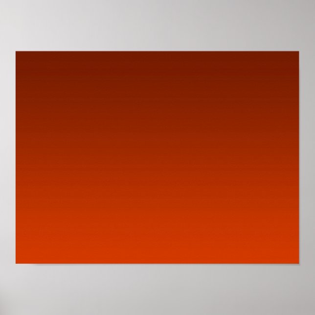 Gradient Red - light to deep | Mood Background |  Poster (Front)