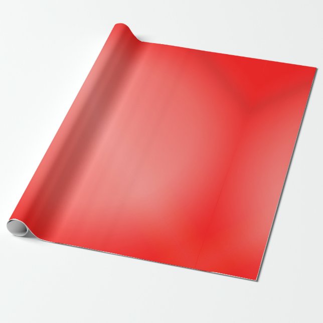 Gradient red wrapping paper (Unrolled)