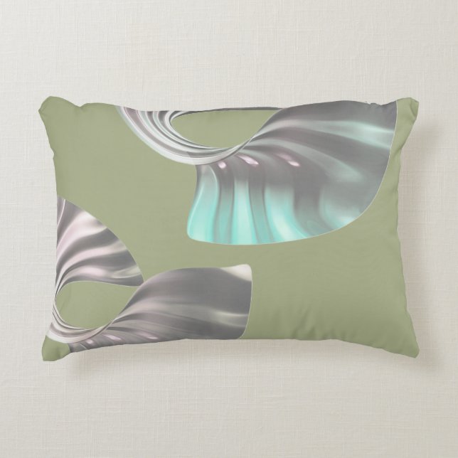 Gradient Shapes Accent Pillow (Front)