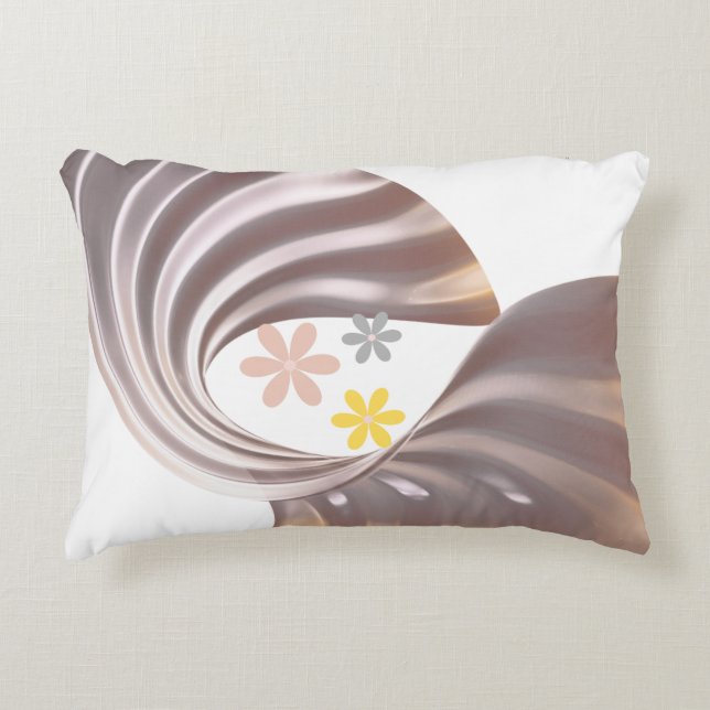 Gradient Shapes Accent Pillow (Front)