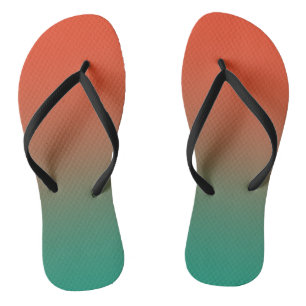 GRADIENT Simple & colorful Slim Straps Flip Flops