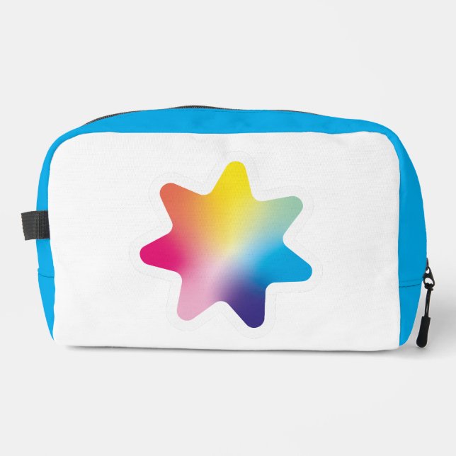 Gradient star. dopp kit (Front)