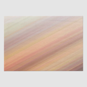 Gradient striped sunset orange brown earth tone tissue paper