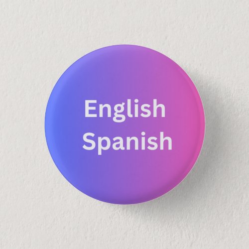 Gradient Style English Espaol _ I Speak Spanish  Button