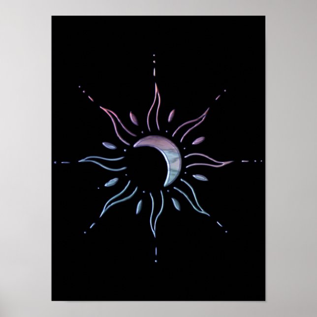 Gradient Sun Poster (Front)