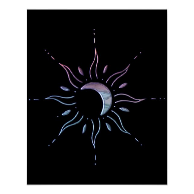 Gradient Sun Poster (Front)