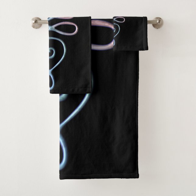 Gradient Unalome Bath Towel Set (Insitu)