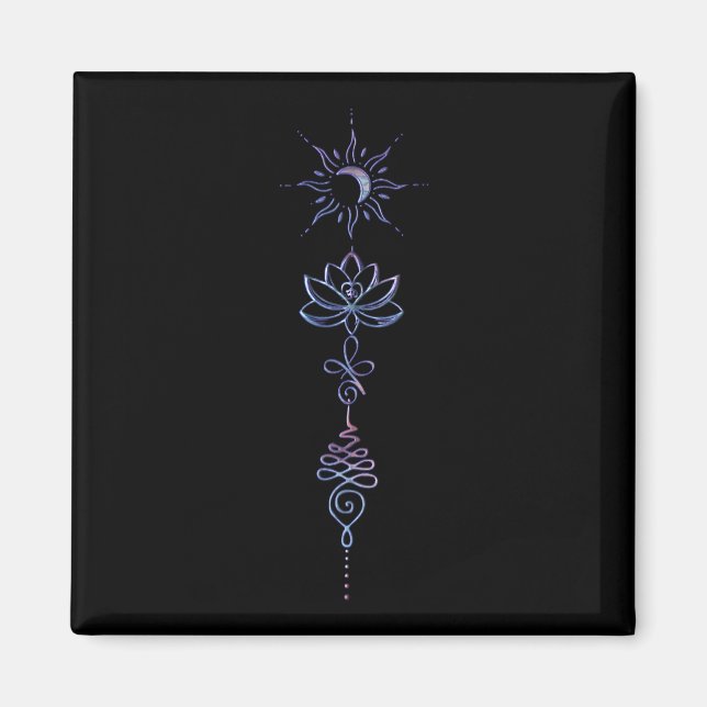Gradient Unalome Group  Magnet (Front)