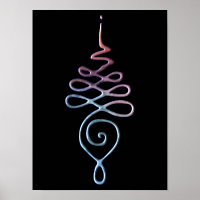 Gradient Unalome Poster (Front)