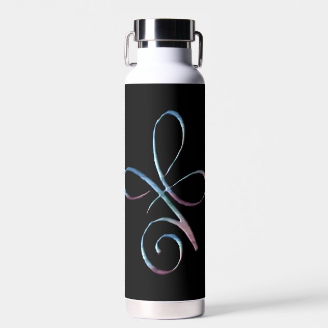 Gradient Unconditional Love Water Bottle (Front)