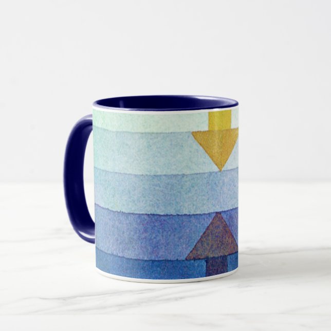 Gradient with Arrow, Paul Klee Mug (Front Left)