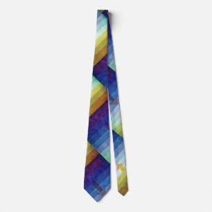 Gradient with Arrow, Paul Klee Neck Tie
