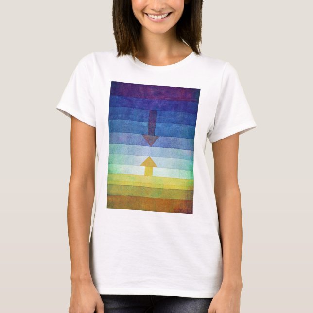 Gradient with Arrow, Paul Klee T-Shirt (Front)