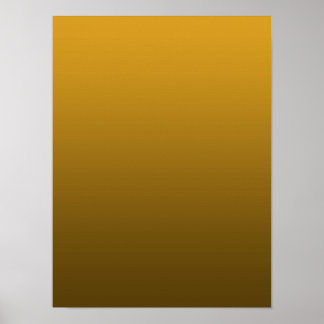 Gradient Yellow - deep to light | Mood Background| Poster