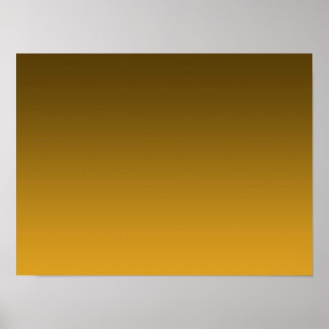 Gradient Yellow - light to deep | Mood Background| Poster (Front)