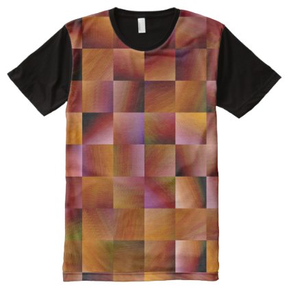 Gradients in Boxes - pink shades All-Over-Print Shirt