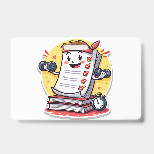 Grading Papers Is My Cardio gift for teachers Badge