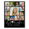 Graduate 13 Photo Collage Script Custom Color