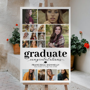 Graduate 16 Photo Collage Foam Board