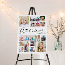 Graduate 16 Photo Memory Board