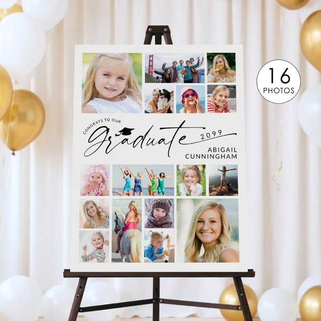 Graduate 16 Photo Memory Board (Creator Uploaded)