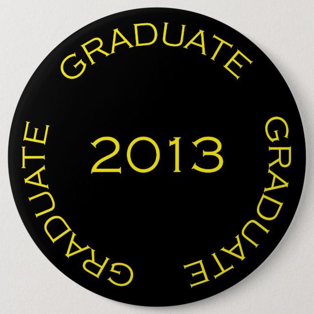 GRADUATE 2013 ABITUR BUTTON (Front)