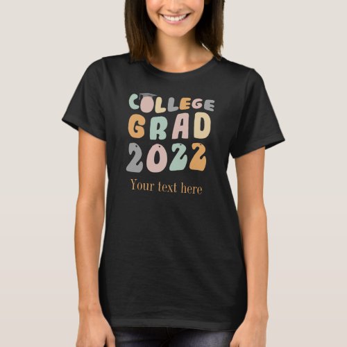 Graduate 2022 Modern Senior Class College Grad T_Shirt