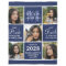 Graduate 5 Photo Collage Navy Blue Graduation